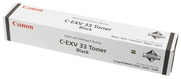 Toner Canon C-EXV33 black for iR2520,2525,2530,2520i,2530i,2525i  KCATC014BCMTTGP - photo