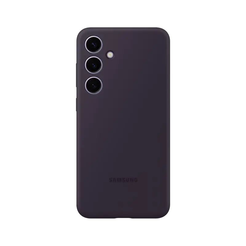Husă Samsung Silicone Cover Galaxy S24+, Violet Întunecat - photo