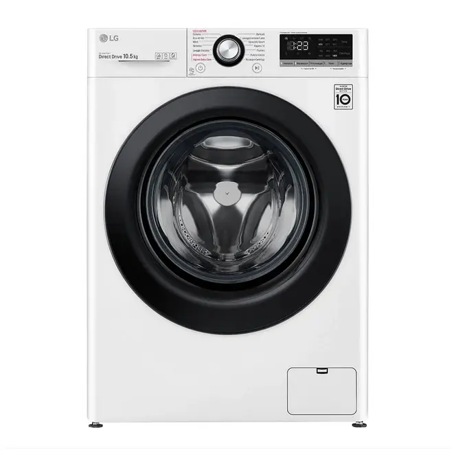 Mașină de spălat LG F4WV310S6E, 10,5kg, Alb - photo
