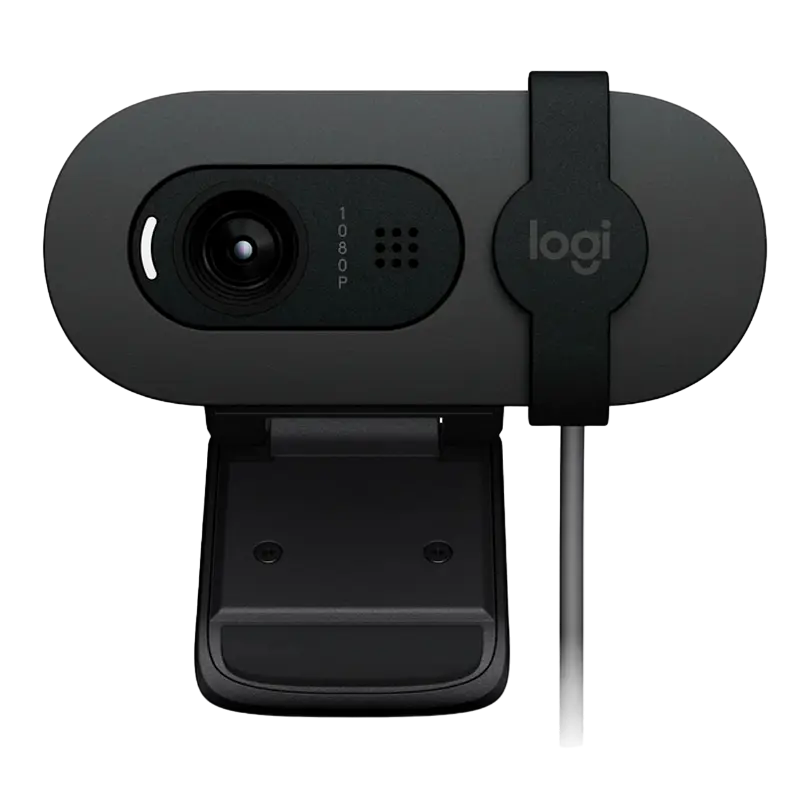 Веб-камера Logitech BRIO 105, Full-HD 1080P, Чёрный - photo