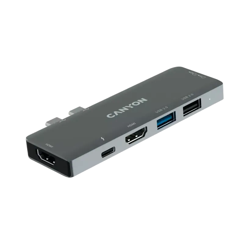 USB-концентратор Canyon DS-5B, Серый - photo