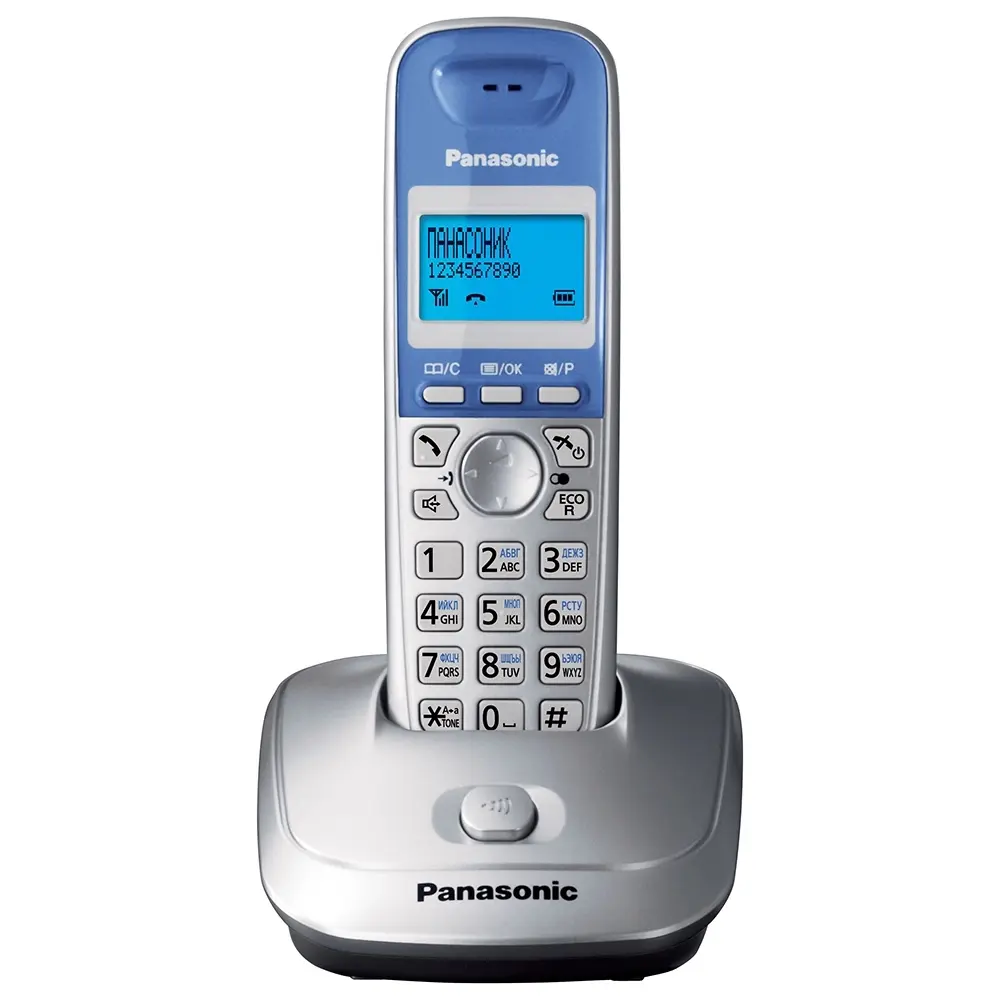 Telefon fără fir Panasonic KX-TG2511, Argintiu