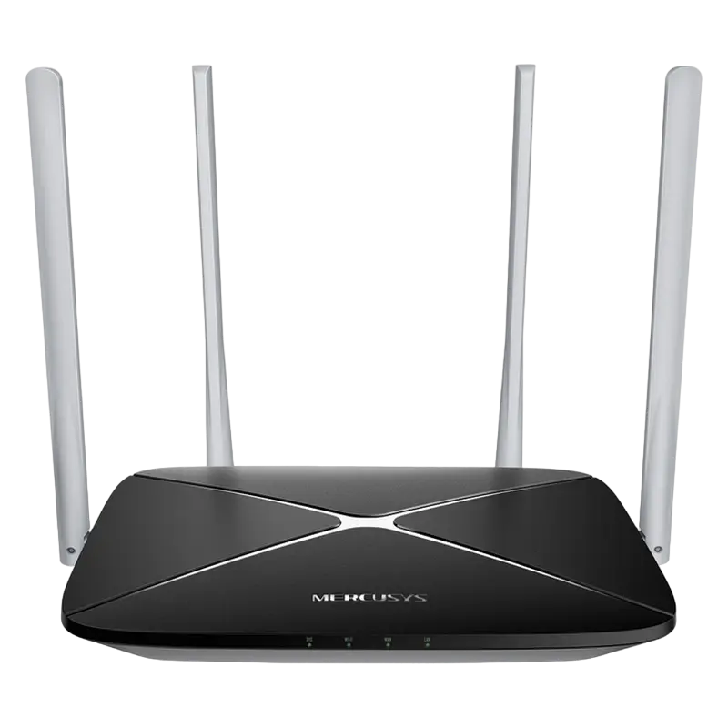 Router fără fir MERCUSYS AC12, Negru - photo