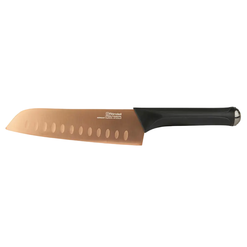 Нож для шинковки Rondell RD-692, Черный/ Золотой - photo