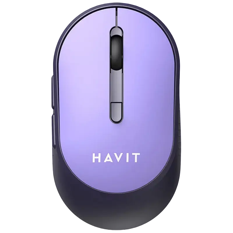 Mouse Wireless Havit MS78GT, Violet - photo