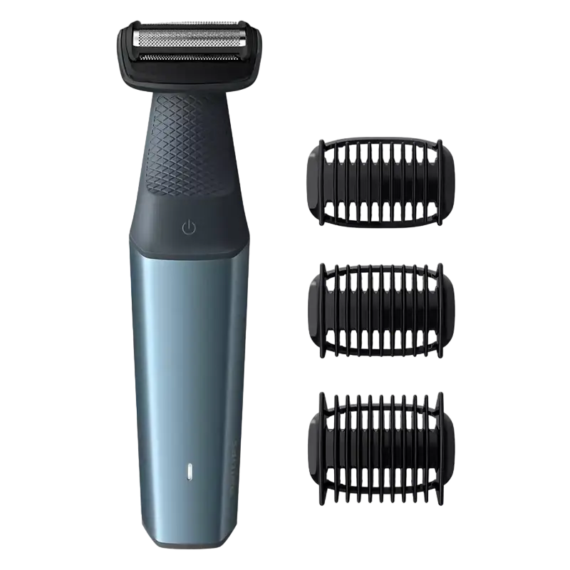 Trimmer pentru bărbați Philips BG3015/15, Negru | Gri - photo