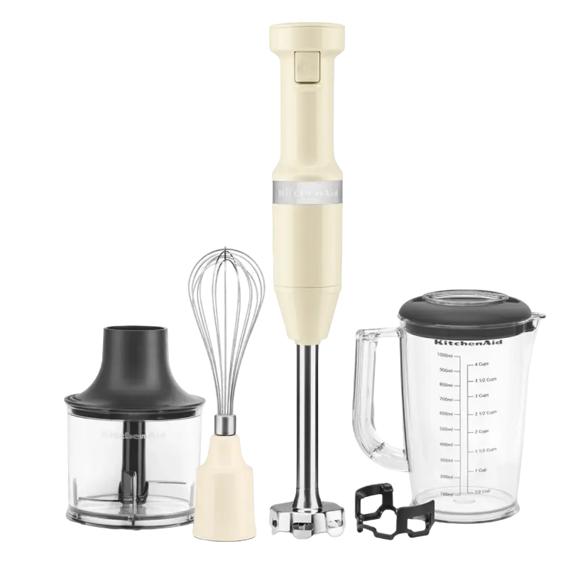 Погружной блендер KitchenAid 5KHBV83EAC, Кремовый - photo