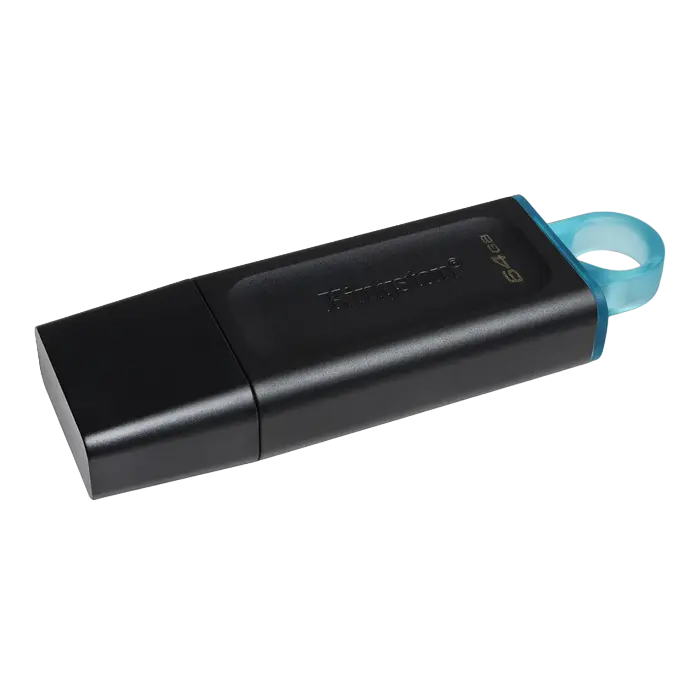 Memorie USB Kingston DataTraveler Exodia, 64GB, Negru/Albastru - photo