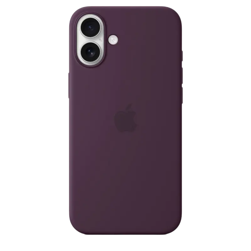 Чехол Apple iPhone16 Plus Silicone Case with MagSafe, слива - photo