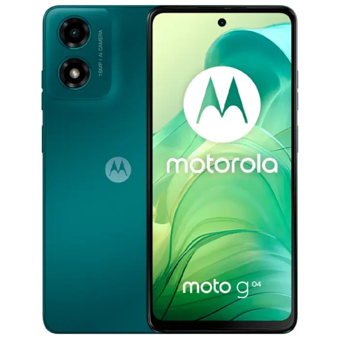 Смартфон Motorola Moto G04, 4Гб/64Гб, Alpine Green - photo