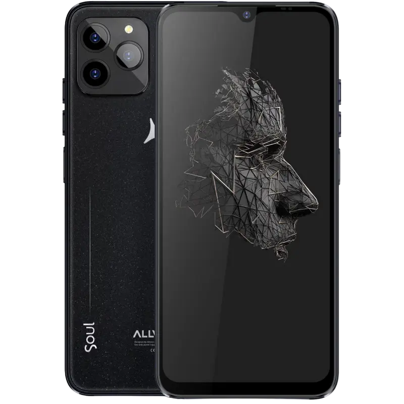 Smartphone Allview Soul X10, 6GB/128GB, Black Sparkle - photo