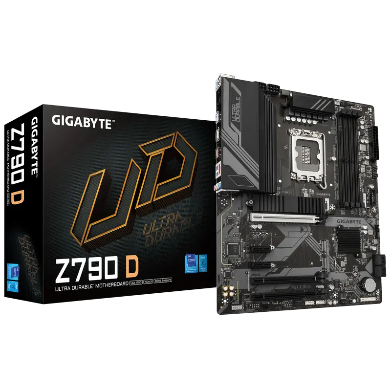 Материнская плата Gigabyte Z790 D, LGA1700, Intel Z790, ATX - photo