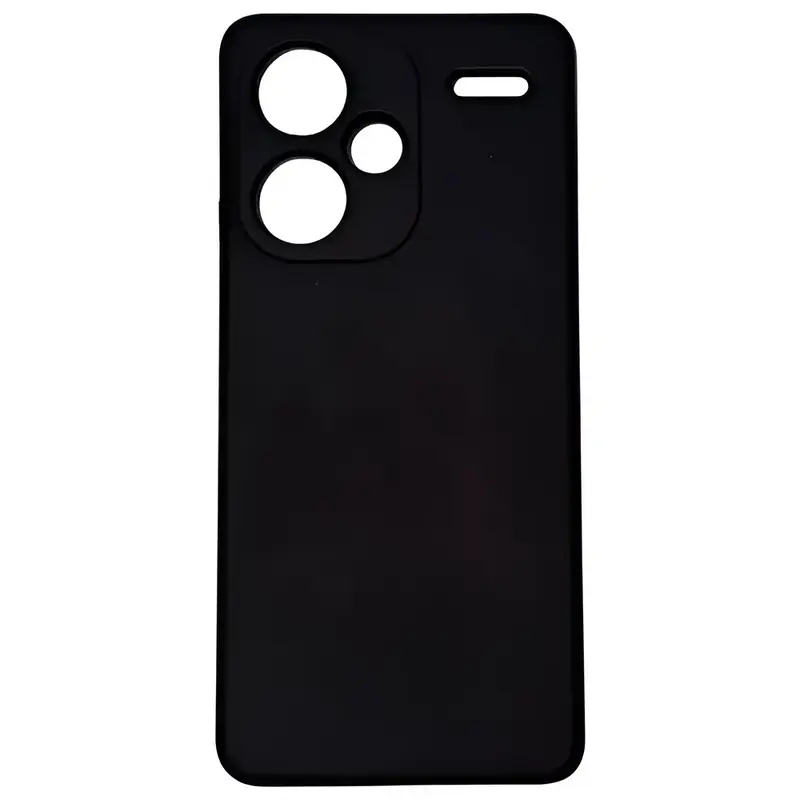 Чехол Xcover Redmi Note 13 Pro - Soft Touch (Microfiber), Чёрный - photo