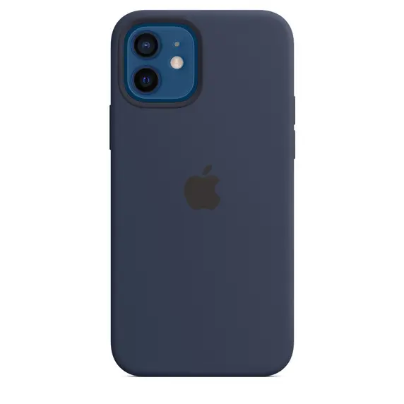 Original iPhone 12 | 12 Pro Silicone Case with MagSafe, Deep Navy