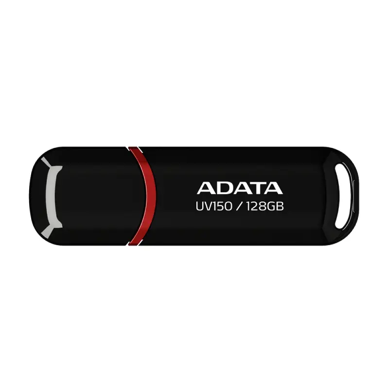 Memorie USB ADATA UV150, 128GB, Negru/Rosu - photo