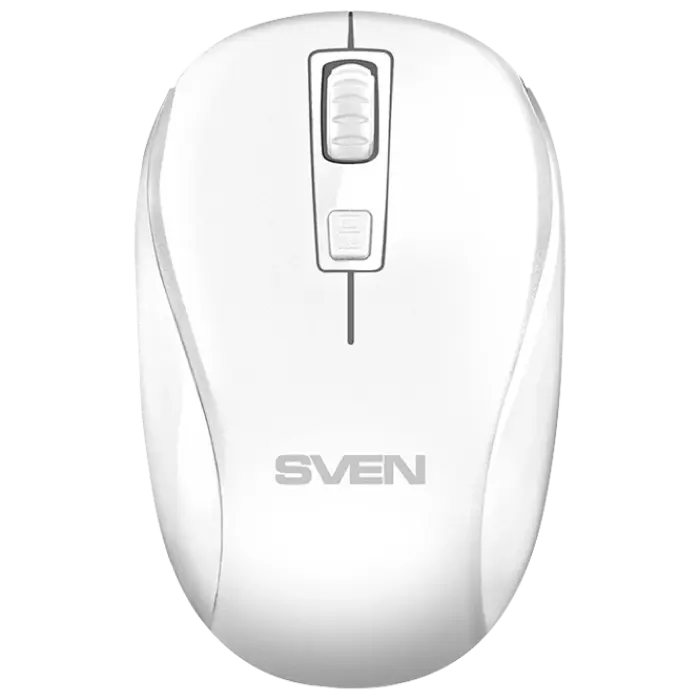 Mouse Wireless SVEN RX-255W, Alb - photo