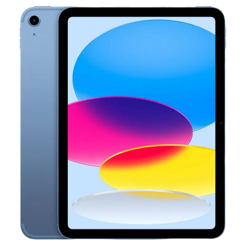 Планшет Apple iPad 10.9" (10th gen) A2757, WiFi + Cellular, 64Гб, Синий - photo