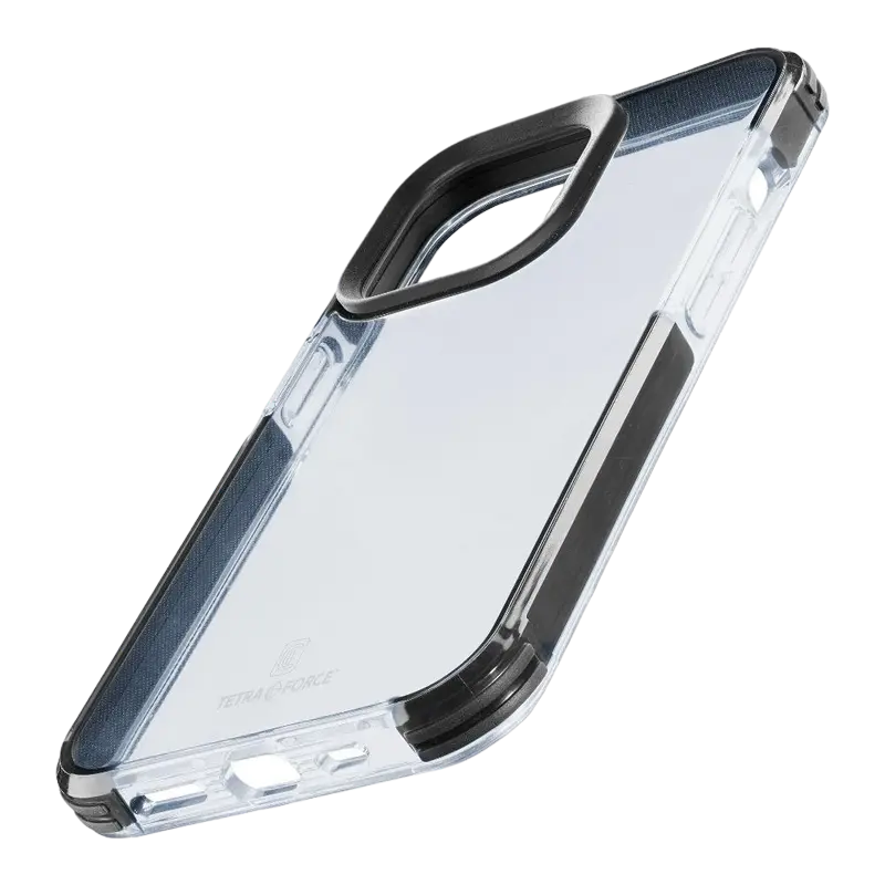 Husă Cellularline Tetra Force Strong Guard - iPhone 15 Pro Max, Transparent - photo