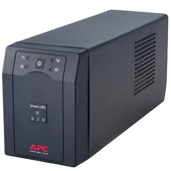 Источник бесперебойного питания APC Smart-UPS SC620I, Линейно-интерактивный, 620VA, Башня - photo