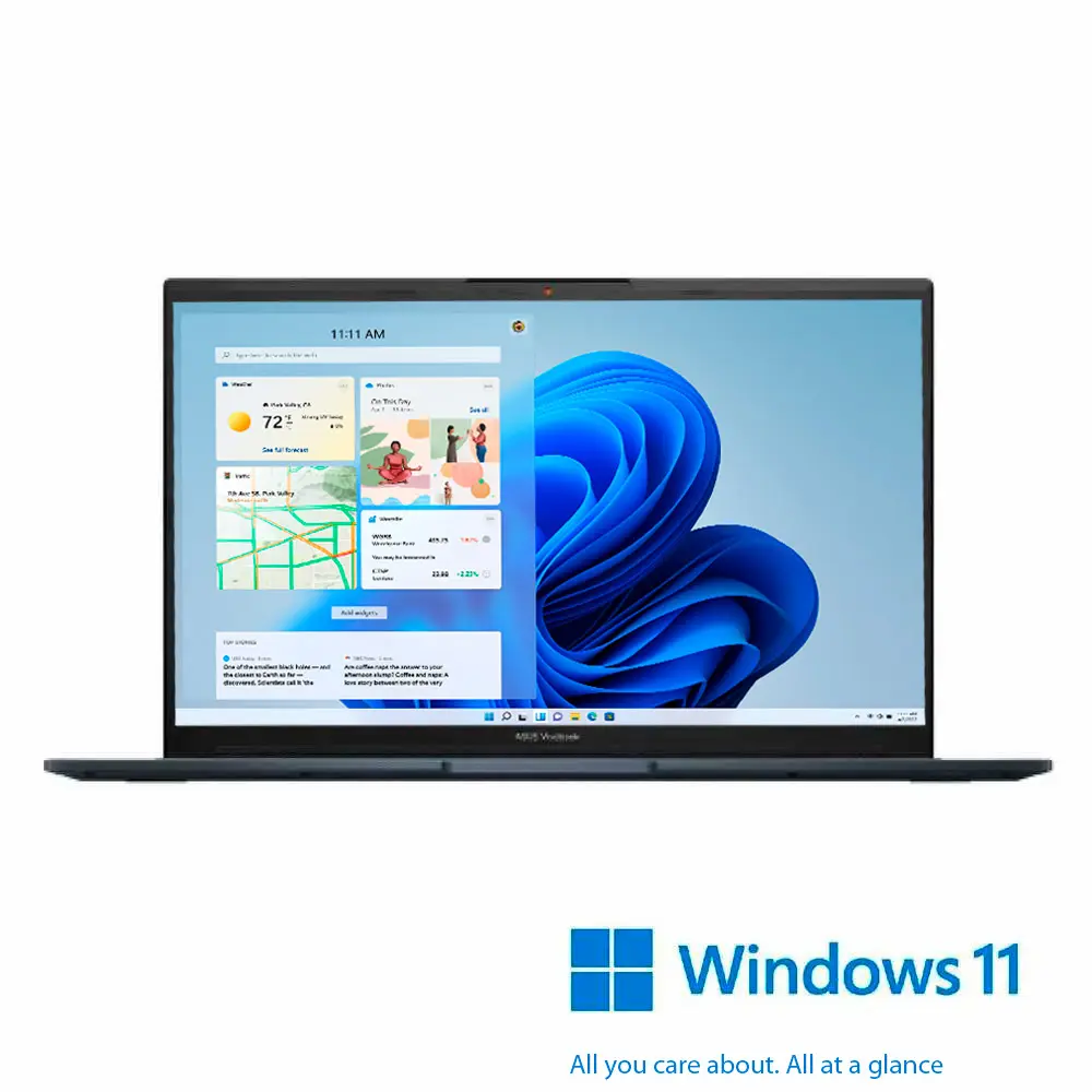 Laptop 15,6" ASUS Vivobook Pro 15 OLED M6500QC, Quiet Blue, AMD Ryzen 5 5600H, 16GB/512GB, Fără SO - photo