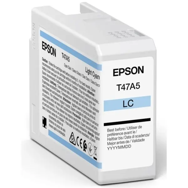 Cartuș de cerneală Epson T47A5 UltraChrome PRO 10 INK, C13T47A500, Cyan - photo