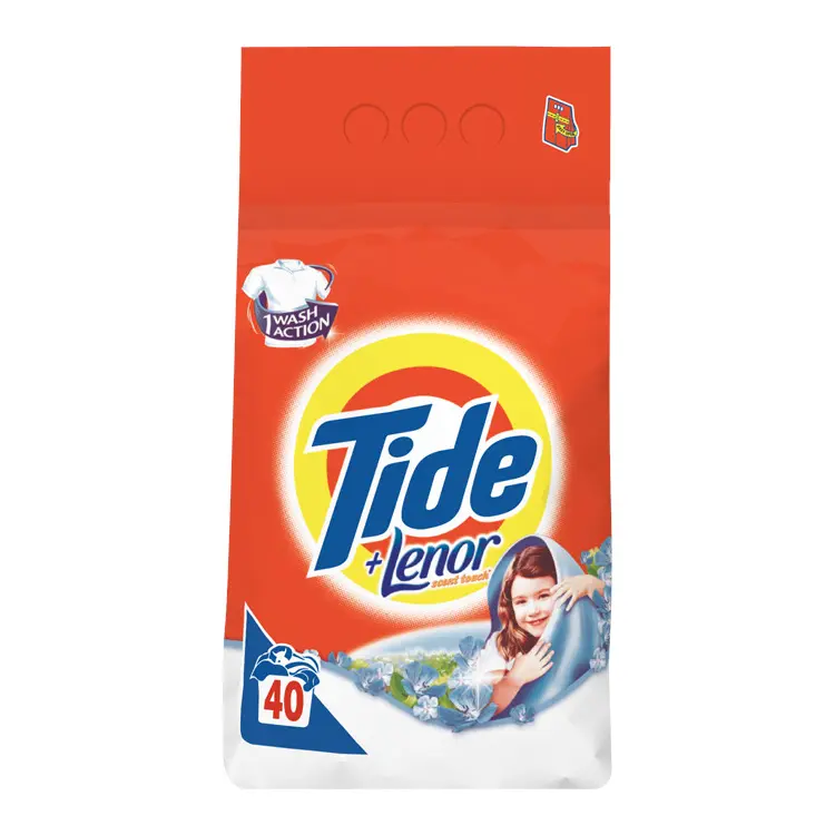 Detergent de rufe Tide 2in1 Touch of Lenor, 4 kg - photo