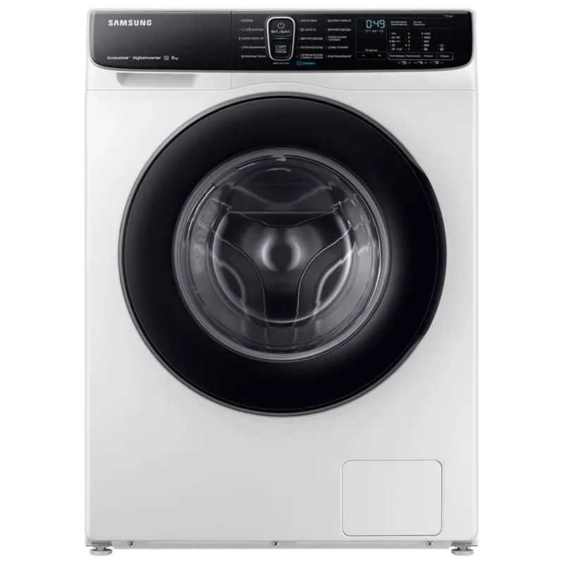 Mașină de spălat Samsung WW80AFS26AE/LP, 8kg, Alb - photo