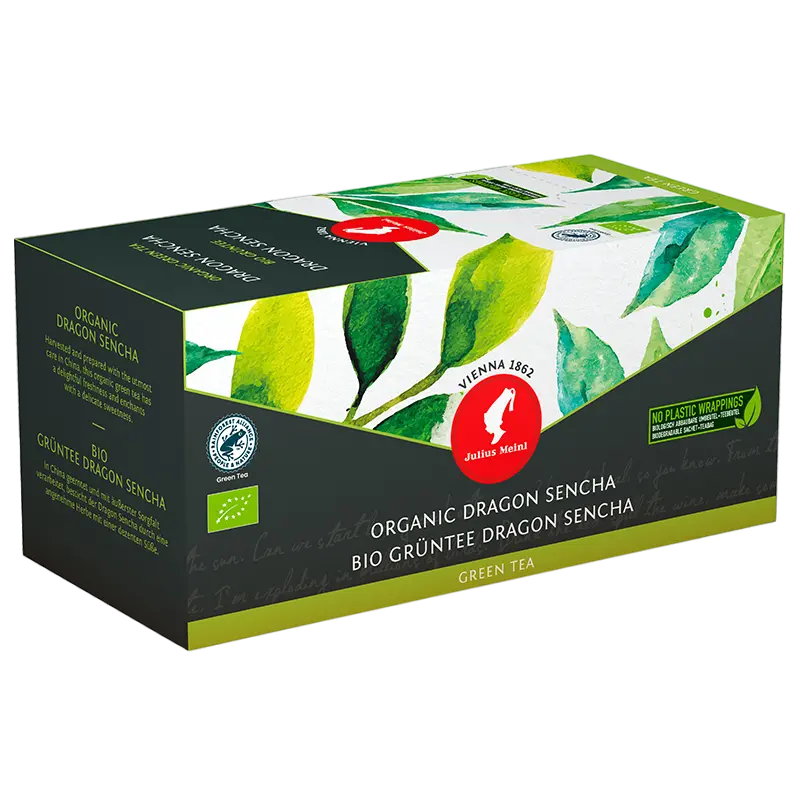 Pliculețe de ceai Julius Meinl Organic Green Dragon Sencha - photo