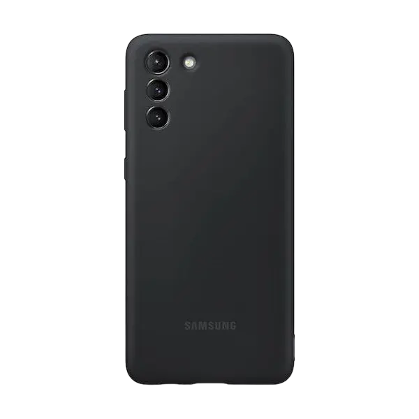 Husă Samsung Silicone Cover for Galaxy S21+, Negru - photo