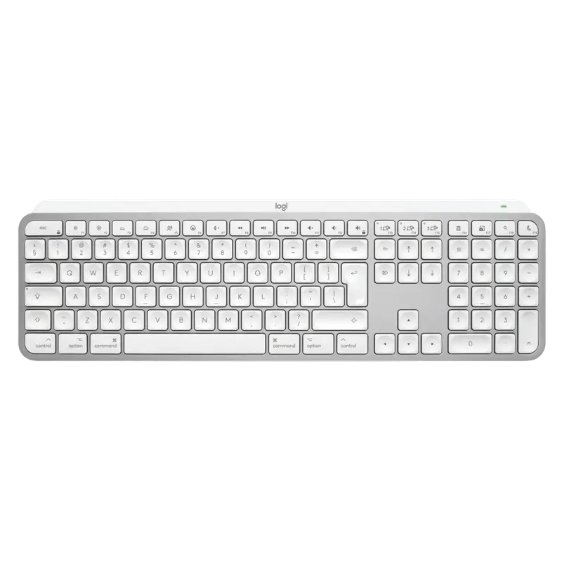 Клавиатура Logitech MX Keys S for Mac, Беспроводное, Pale Gray - photo