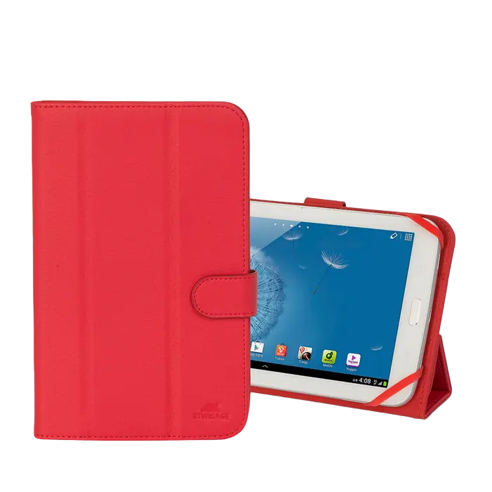 Husă pentru tabletă RivaCase Malpensa, 7", Microfibră, Roșu - photo