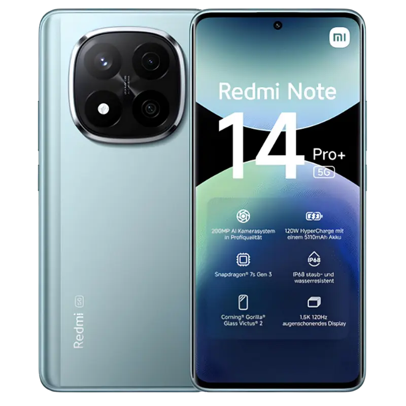 Смартфон Xiaomi Redmi Note 14 Pro+, 12Гб/512Гб, Frost Blue - photo