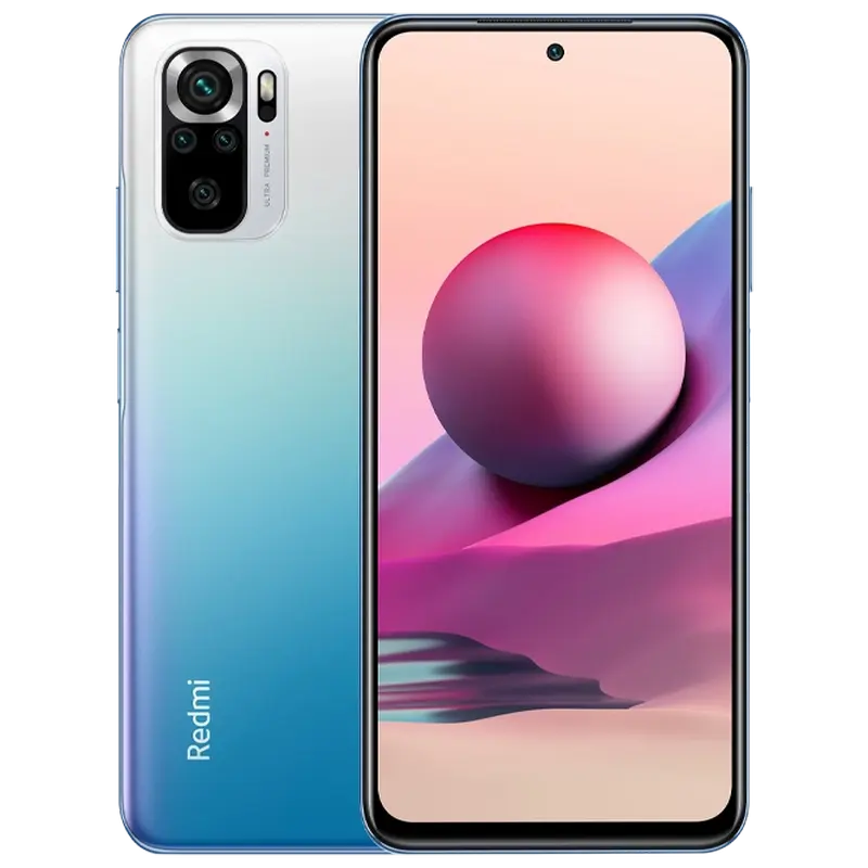 Смартфон Xiaomi Redmi Note 10S, 8Гб/128Гб, Ocean Blue - photo