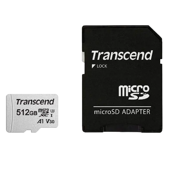 Card de Memorie Transcend MicroSDXC Class 10, 512GB (TS512GUSD300S-A) - photo