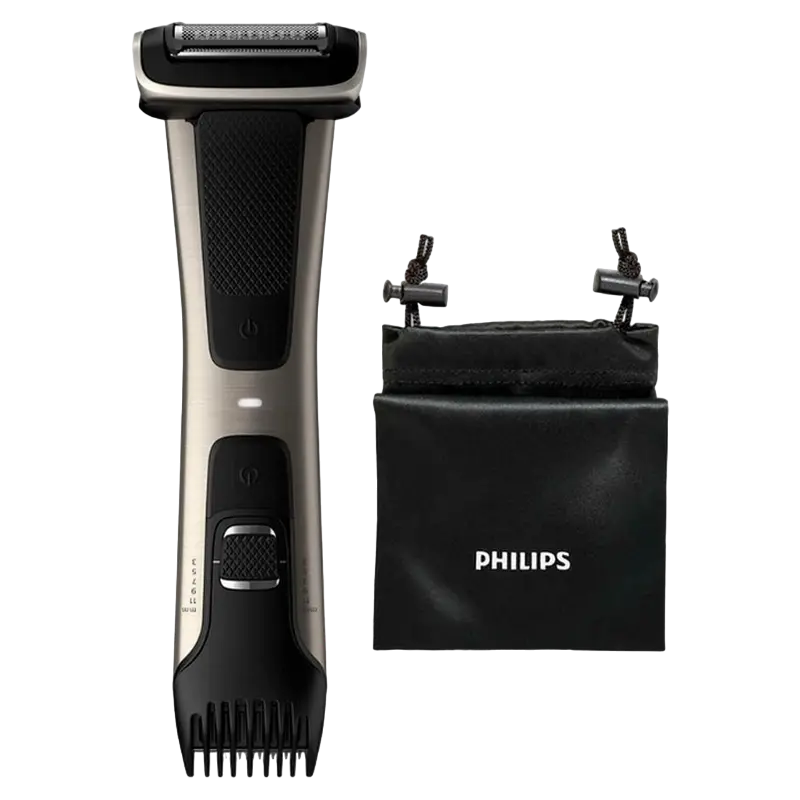 Trimmer pentru bărbați Philips Bodygroom 7000 BG7025/15, Negru - photo