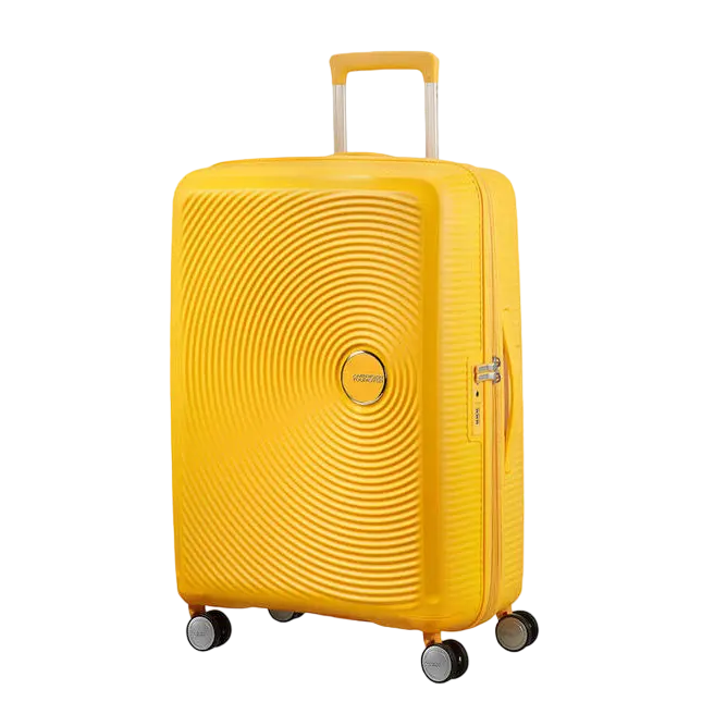 Чемодан для багажа American Tourister SOUNDBOX, 81л, Золотисто-жёлтый - photo