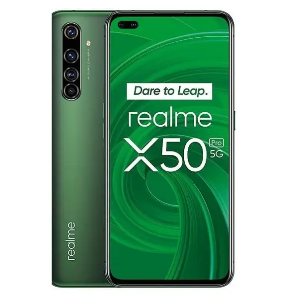 Смартфон Realme X50, 6Гб/128Гб, Зелёный - photo