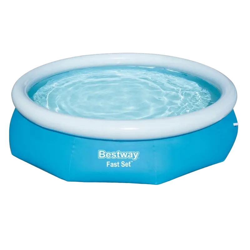 Piscină gonflabilă Bestway Fast Set, 2300L, Albastru/Alb, 57341 - photo