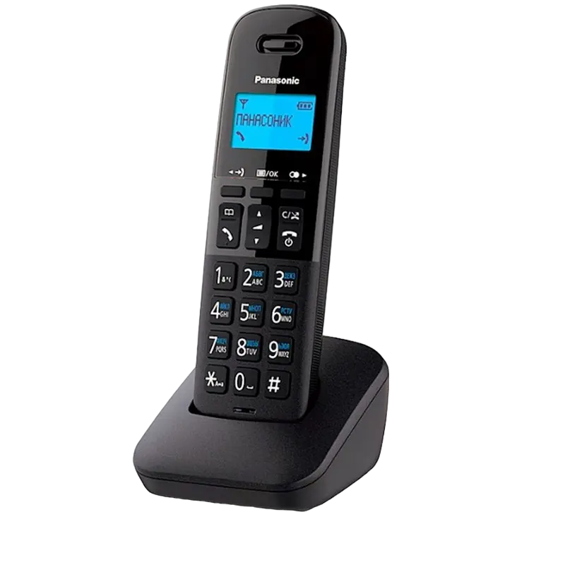 Telefon DECT Panasonic KX-TGB610UAB, Negru - photo