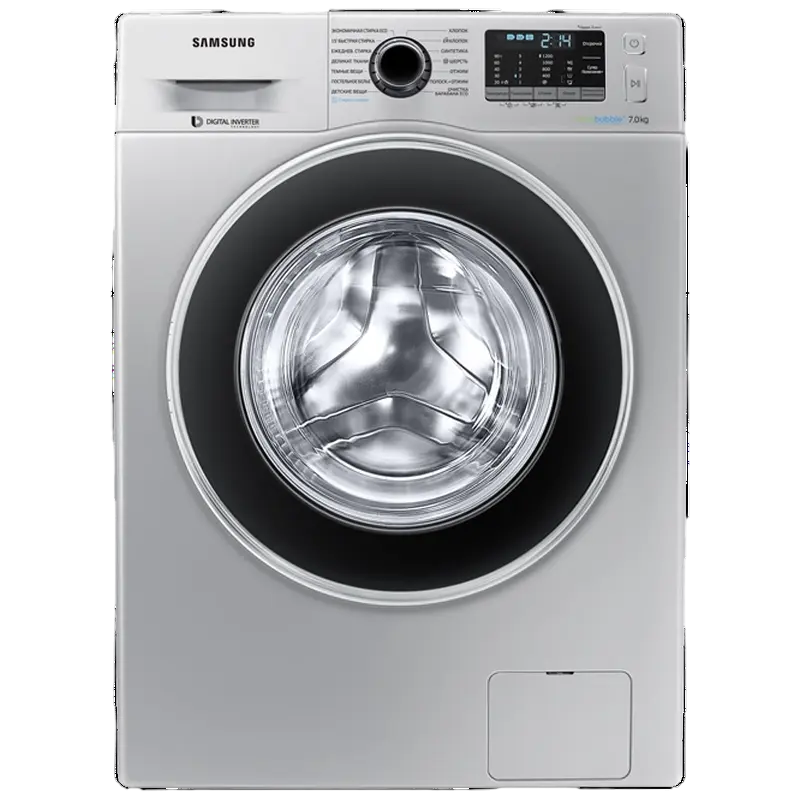 Mașină de spălat Samsung WW70J52E0HSDLP, 7kg, Argintiu - photo