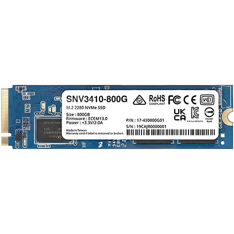 Накопитель SSD SYNOLOGY SNV3410-800G, 800Гб, SNV3410-800G - photo