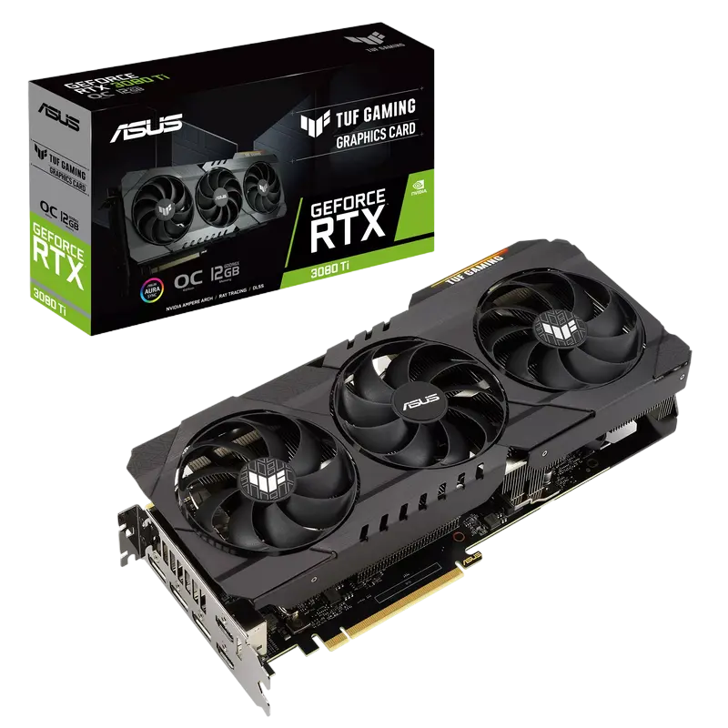 Placă Video ASUS TUF-RTX3080TI-O12G-GAMING, 12GB GDDR6X 384bit - photo