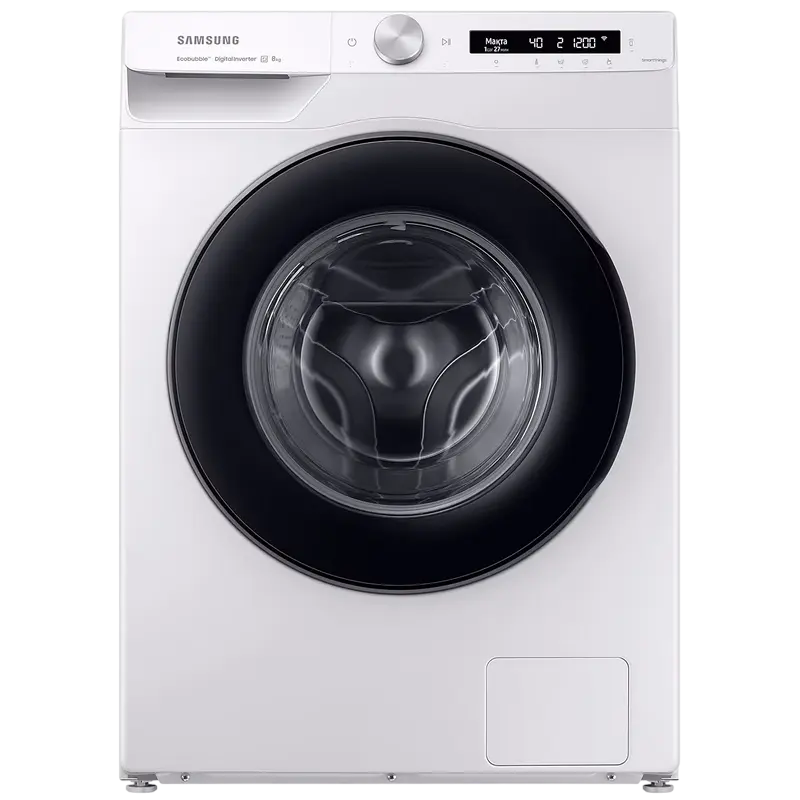 Mașină de spălat Samsung WW80AG6S24AW, 8kg, Alb - photo