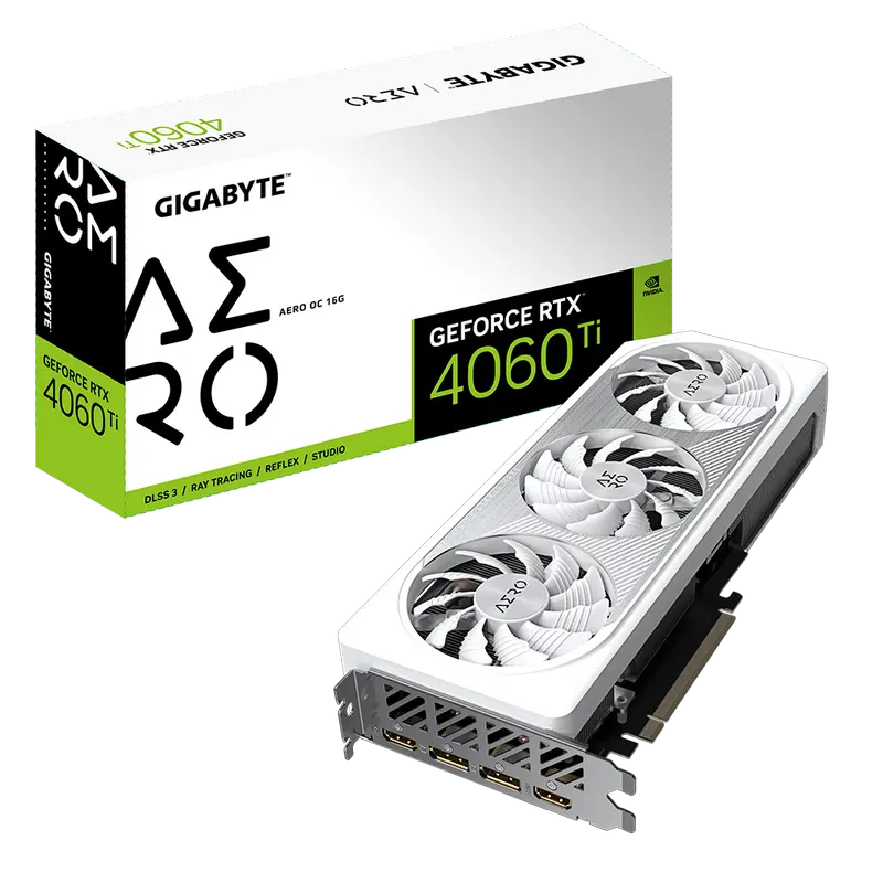 Placă Video Gigabyte GV-N406TAERO OC-16GD, 16GB GDDR6X 128bit - photo