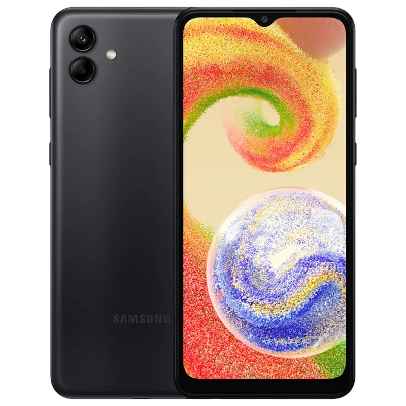 Смартфон Samsung Galaxy A04, 3Гб/32Гб, Чёрный - photo