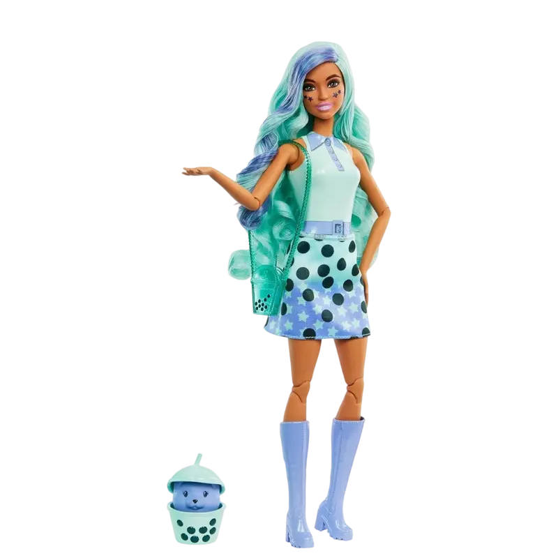 Кукла Barbie "Зеленый чай", Bubble Tea серия - photo