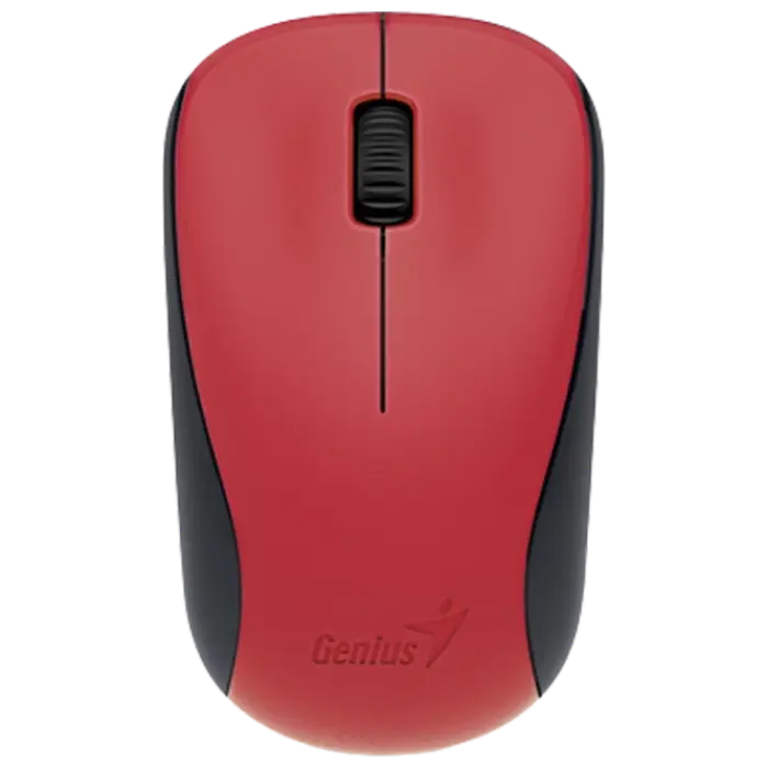 Mouse Wireless Genius NX-7000, Roșu - photo