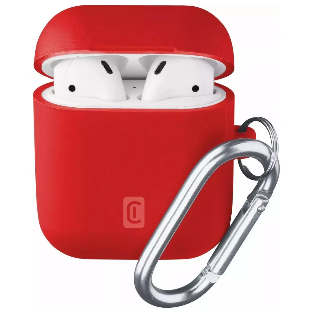 Cellular Apple Airpods 1 & 2, Bounce case, Red - photo
