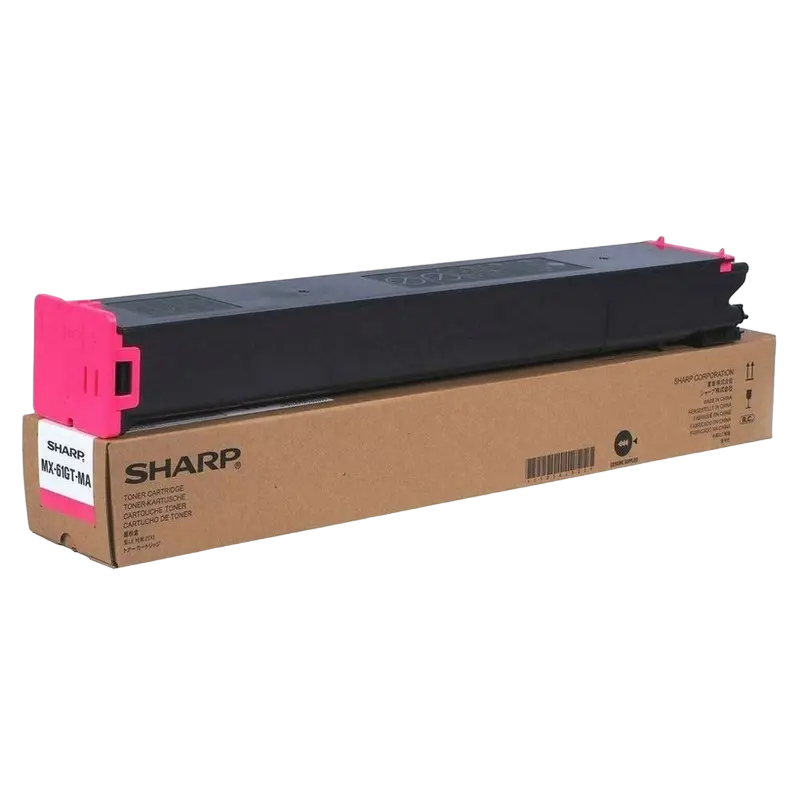 Тонер Sharp Toner MX-61GTMA, Magenta, Пурпурный - photo