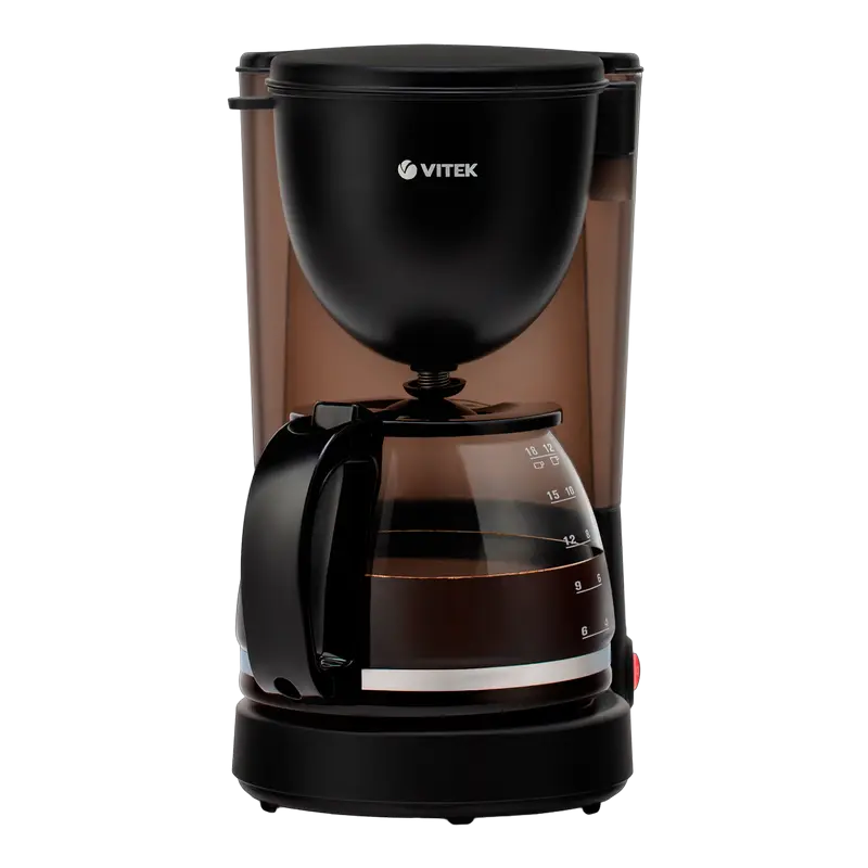 Капельная кофеварка VITEK VT-1500, 600Вт, Чёрный - photo